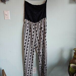 NWT Deb Strapless Jumpsuit Size M